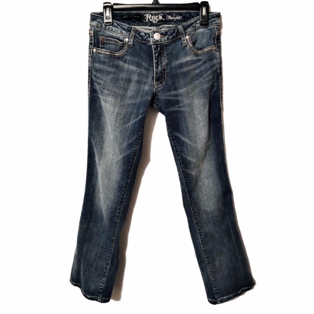 Rock by Wrangler 47 Ultra Low Rise Jeans 31Waist